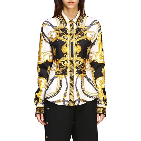 versace womens blouse|versace top price.